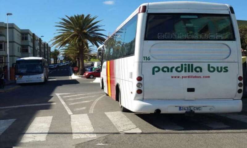 Gaugua de Pardilla Bus que presta el servicio de transporte entre Melenara y casco urbano (Foto TA)